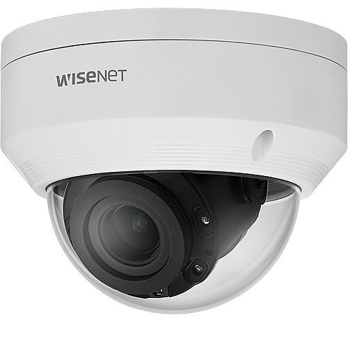 Hanwha ANV-L6082R 2MP WDR Outdoor IR Dome IP Camera, 3.2-10mm Motorized Varifocal Lens