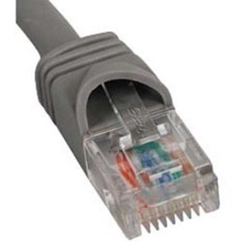 ICC Patch Cord, Cat 6 Molded Boot, Gray