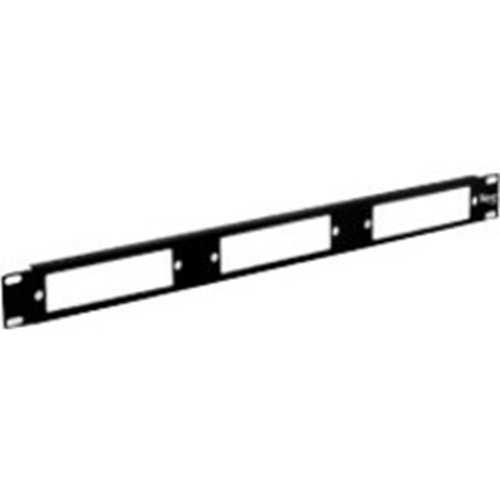 ICC Fiber Optic Blank Patch Panel 3-Panel, Rack Mount 1 RMS