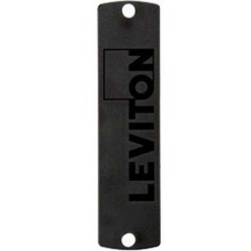 Leviton SDX Precision Molded Plate (BLACK), Blank