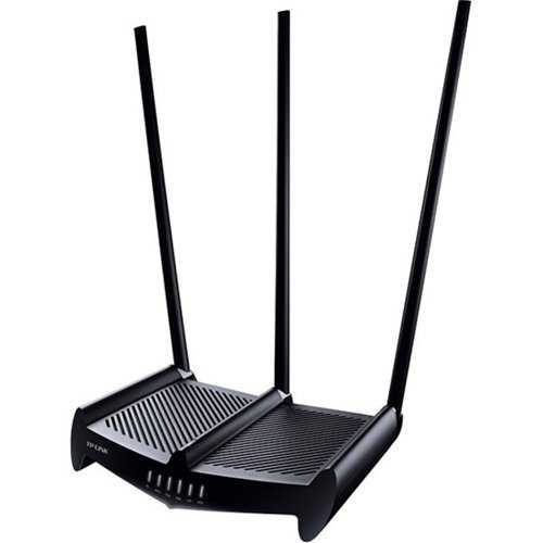 TP-Link TL-WR941HP 450MBPS HIGH POWER WIRELESS ROUTER INDOOR 1000MW QUALCOMM 3T3R 2.4GHZ 802.11B/G/N 1 10/100M WAN + 4 10/100M LAN 3 9DBI DETACHABLE ANTENNAS