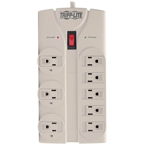 Tripp Lite Surge Protector 120V 5-15R 8 Outlet 8' Cord 1440 Joule