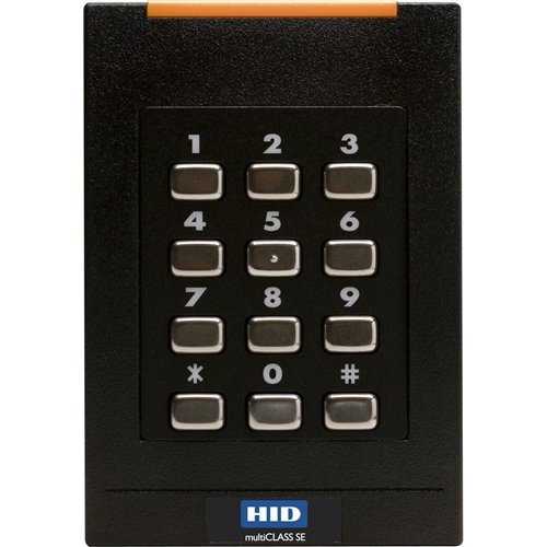 HID multiCLASS SE® RPK40 Multi-technology Smartcard Reader with Keypad