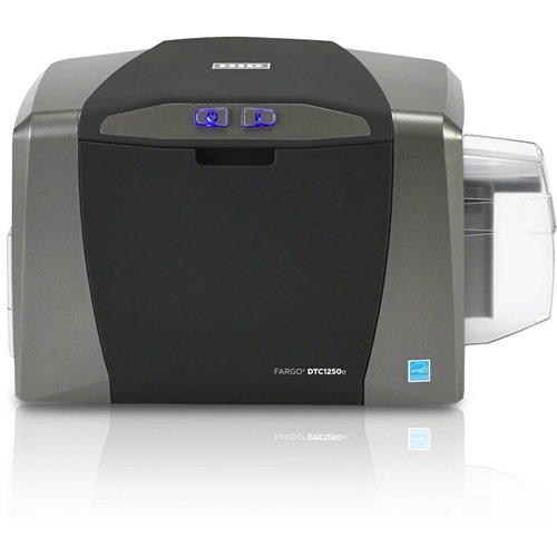 Fargo DTC1250e Single Sided Dye Sublimation/Thermal Transfer Printer - Color - Desktop - Card Print