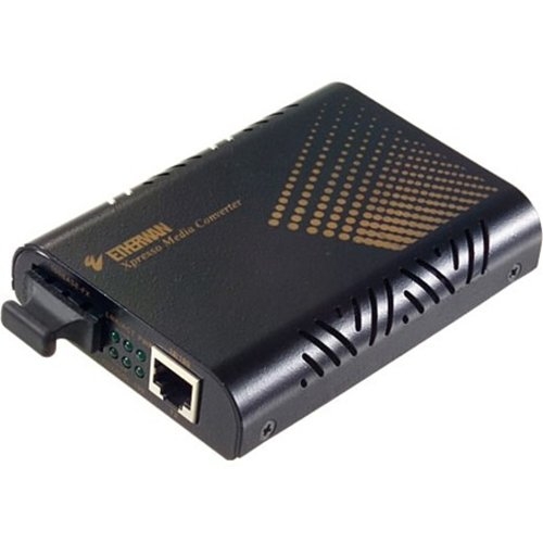 EtherWAN 10/100BASE-TX to 100BASE-FX Multi Mode (SC) 2Km Media Converter (1310nm)