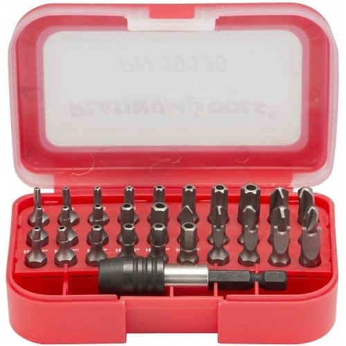 Platinum Tools 30 Piece Security Bit Set