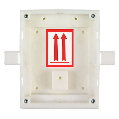 2N ACCESS UNIT 2.0 Box for Flush Mount Installation in the Wall, 1-Module