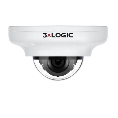 3xLOGIC VISIX VX-5M28-MD-IAW-C128 5 Megapixel Network Camera - Mini Dome