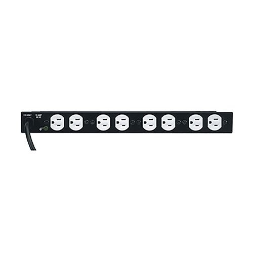 Middle Atlantic Rackmount Power, 8 Outlet, 15A, Basic Surge