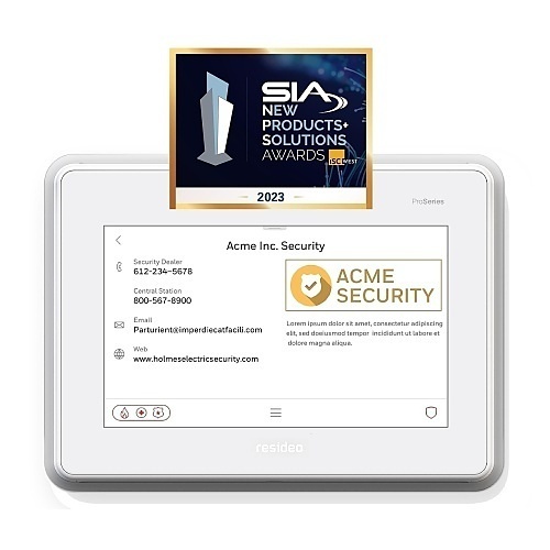 Resideo PROA7PLUSC ProSeries Plus 7" All-In-One Touchscreen Panel with Alexa Built-In
