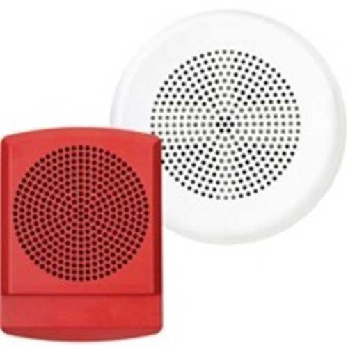 Cooper Wheelock Exceder Lspkr-Al Indoor Wall Mountable Speaker - 2 W Rms - Red