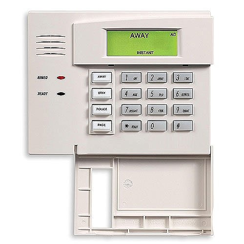 Honeywell Home 6151C Fixed Language Display Keypad with One Integrated Hardwired Zone, English