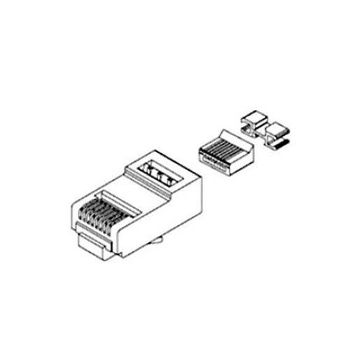 Belden CAPFCU-B25 Modular Connectors, Field Crimped Plug, RJ45, CAT6/6A, UTP, 25-Pack