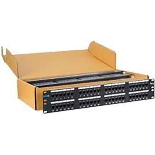 ICC ICMPP4860V CAT6 Patch Panel, 48-Port, 2U RMS, 6-Pack