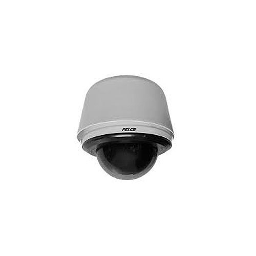 Pelco SD530-PG-E0 Spectra V Series Environmental Smoked Dome Camera, 30X Lens, Grey