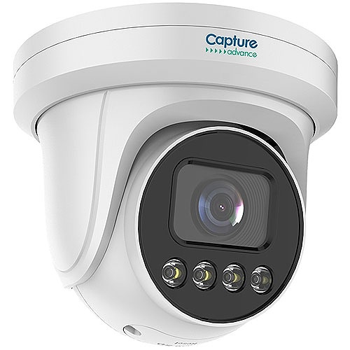 Capture Advance R2-5MPTRMTRZ 5MP WDR IR Turret IP Camera, 2.7-13.5mm Lens, NDAA Compliant