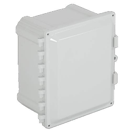 STI EP100807-O Enclosure Polycarbonate, 10" X 8" X 7", Opaque