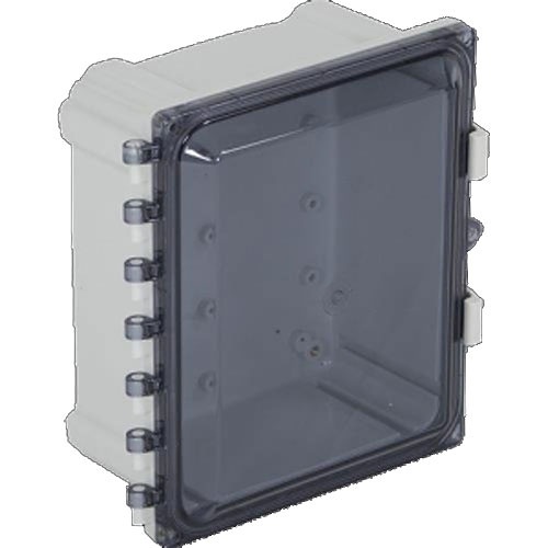 STI EP101006-T Enclosure Polycarbonate, 10" X 10" X 6", Tinted