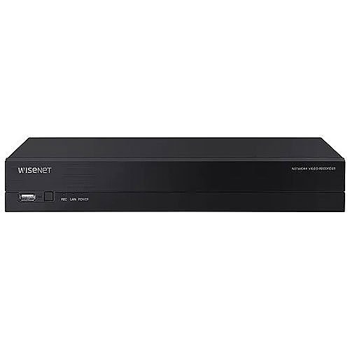 Hanwha XRN-420S Wisenet X-Series 4K 4-Channel NVR with AI Search, 50Mbps, HDD Not Included