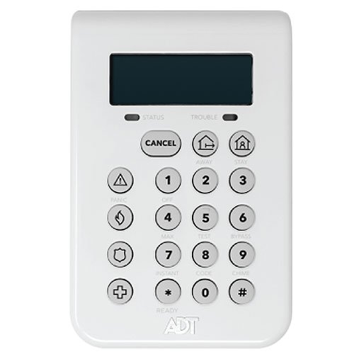 Honeywell Home WTP100 Wired Touchpad, ADT (ADTHYBWL-2 ONLY)