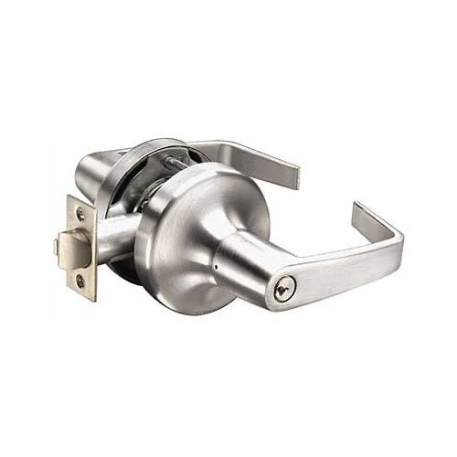 Yale AU-4705LN-626 4700LN Series Cylindrical Lockset, Storeroom/Closet (F86) Function, Satin Chromium Plated