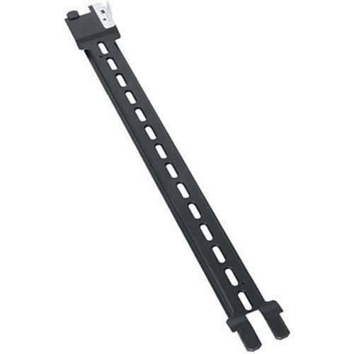 Middle Atlantic Lever Lock Mounting Rail - Black Powder Coat