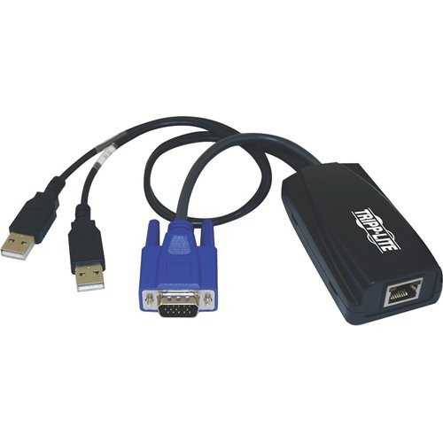 Tripp Lite KVM Switch USB Server Interface Unit Virtual Media HD15 USB RJ45