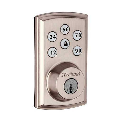 Smartcode 888 Touchpad Deadbolt Satin Nickel