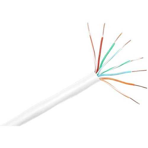 Clearlinks 1000ft CAT. 6 550mhz Stranded White Bulk Cable