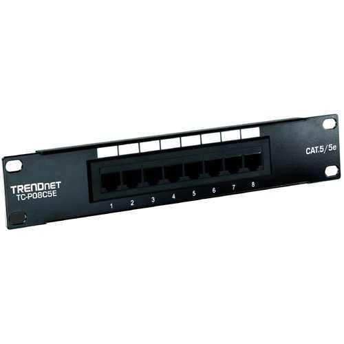 Trendnet 8-Port CAT. 5e Unshielded Patch Panel