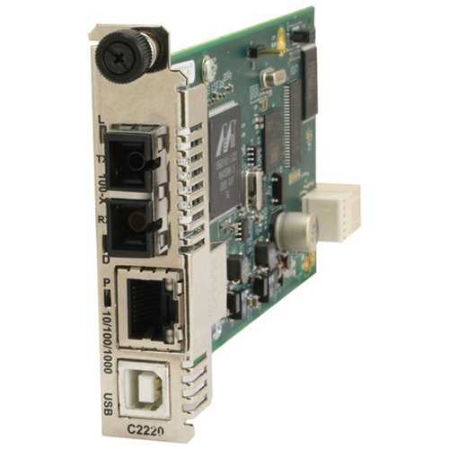 Transition Networks C3210-1013 Gigabit Ethernet Media Converter