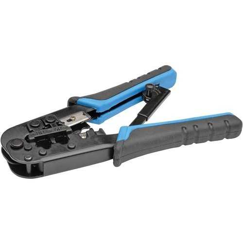 Tripp Lite RJ11/RJ12/RJ45 Crimping Tool with Cable Stripper