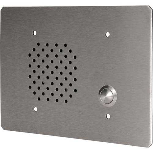 Quam 3-Gang Call-In Station, Vandal Resistant, Stainless Steel