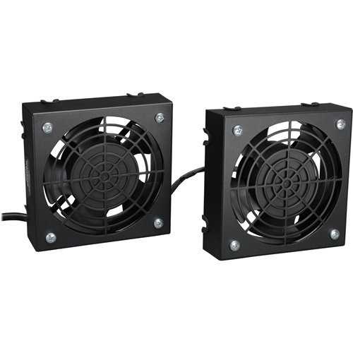 Tripp Lite Wallmount Rack Enclosure Cooling Roof Fan Kit 120V 5-15P