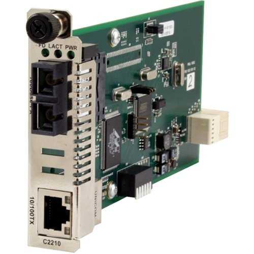 Transition Networks Fast Ethernet Media Converter 10/100base-Tx To 100base-Fx