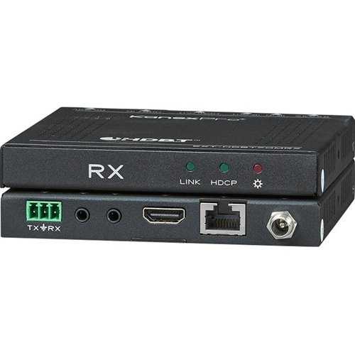 Kanex EXT-HDBT70MRX Ultraslim 4K/60 HDMI Receiver Over HDBaseT- 230' (70m), HDCP 2.2 Compliant Video Extender Transmitter/Receiver, Black