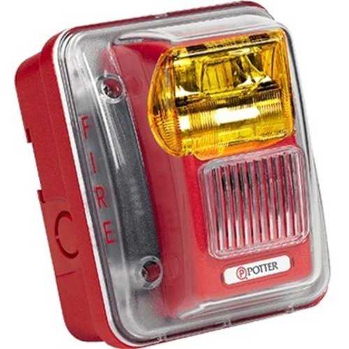 Potter Chs-24-Wp Series Outdoor Colored Lens Horn Strobe