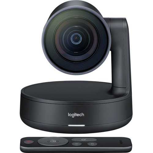 Logitech 960-001226 Rally Premium PTZ Camera with Ultra-HD Imaging System, Automatic Camera Control, 15X Zoom Lens