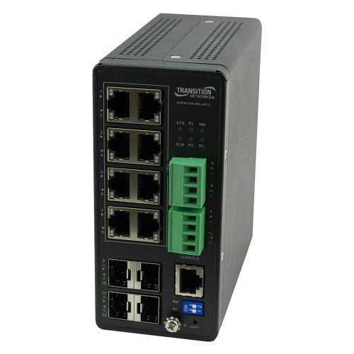 Managed Hardened Poe+ Switch (8) 1