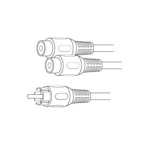 Adpt RCA Pg/2-Rca Jk 6in