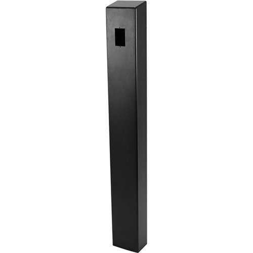 Pedestal Pro Ada-Cs-Twr-47x4x6 Mounting Pedestal For Card Reader, Intercom System, Keypad, Biometric Reader, Door Station, Access Control System, Push Button, Camera - Black Wrinkle