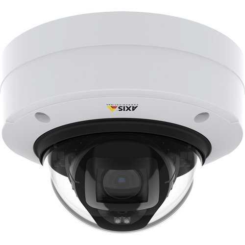 AXIS P3247-LVE P32 Series 5MP Outdoor Fixed Dome WDR IP Camera, 3-8mm Varifocal Lens