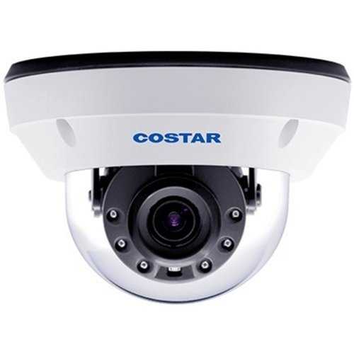 Costar CDI2D12VIFWH 2MP DirectNET Outdoor IR Varifocal Dome Camera, 2.8-12mm Motorized Lens