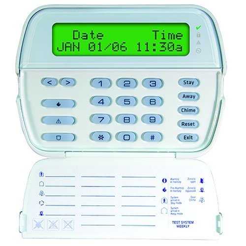 DSC PowerSeries 64-Zone LCD Full-Message Keypad