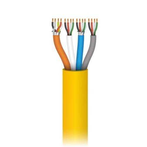 Paige Electric 236700807 OSDP Access Control Composite Cable, 18 AWG, 300V, Yellow, 1000 Reel