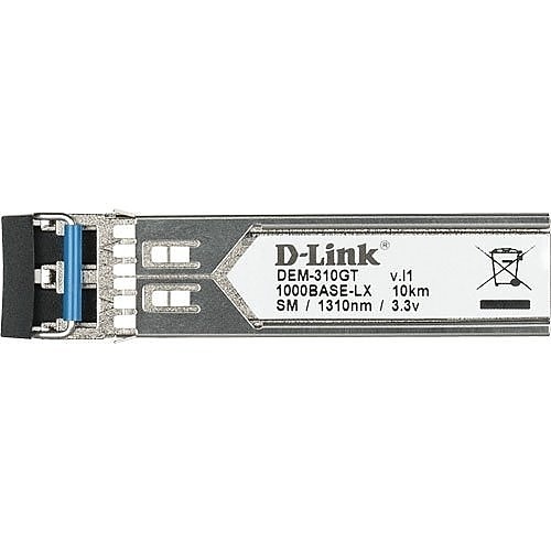 D-Link DEM-310GT 1000BASE-LX Single-Mode 10 km LC SFP Transceiver