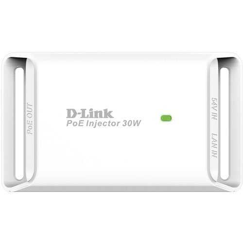 D-Link 1-Port Gigabit 802.3at PoE Injector