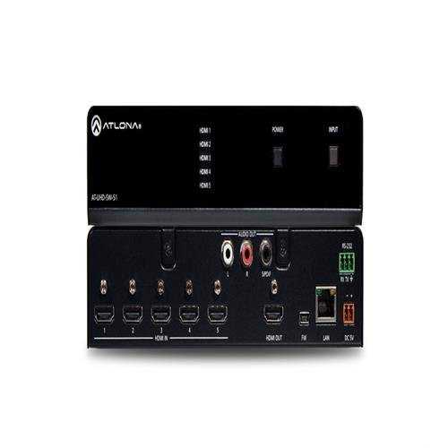 Atlona AT-UHD-SW-510W 4k/UHD Five-Input Universal Matrix Switcher