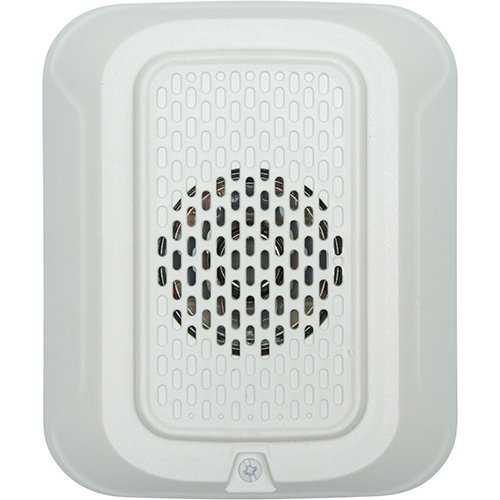 System Sensor HWLA-LF L-Series Indoor Selectable Output Low Frequency Wall Sounder, Plain, ULC Listed, White