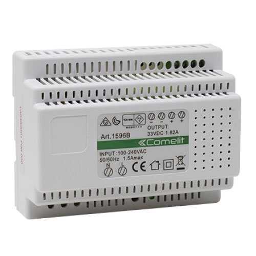 Comelit Power Supply 33VDC 60W 100-240VAC, PSE Certified